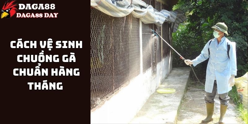 cách vệ sinh chuồng gà chuẩn